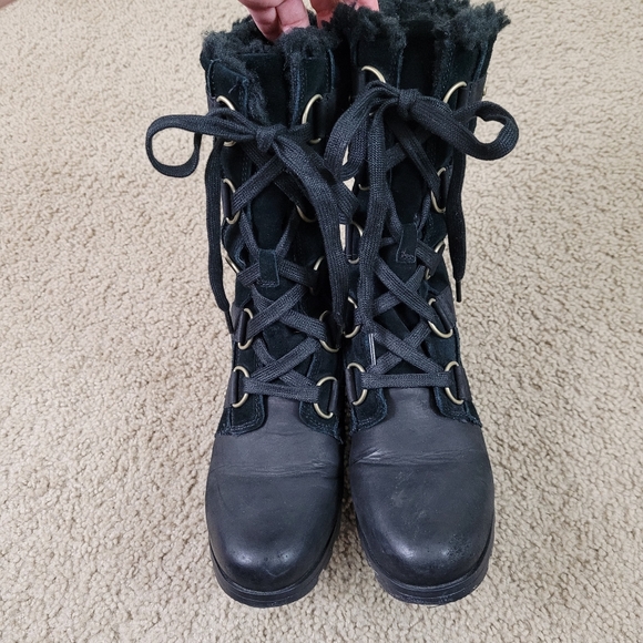 Sorel Emelie Lace Up Boots - Picture 2 of 10